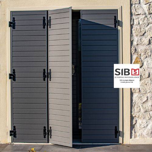 Volet battant SIB en aluminium